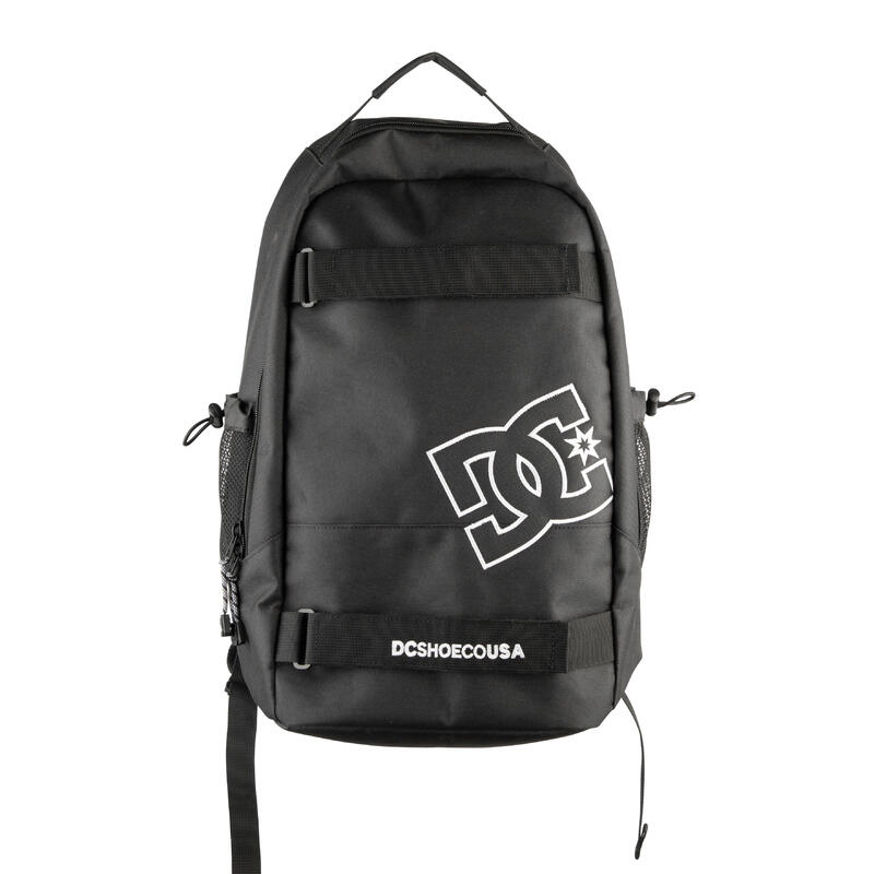 SAC A DOS DE SKATE DC SHOES GRIND NOIR AVEC FIXATION POUR SKATEBOARD