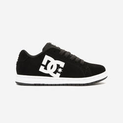 Chaussure de skate enfant dc shoes gaveler noir et blanc