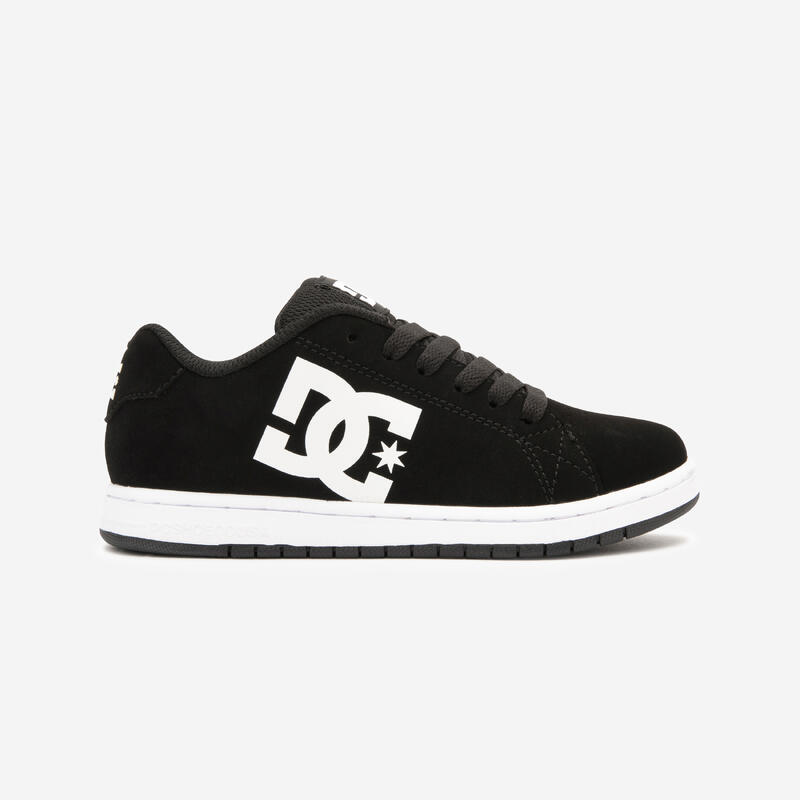skate de piel Niños DC Shoes Negro blanco |