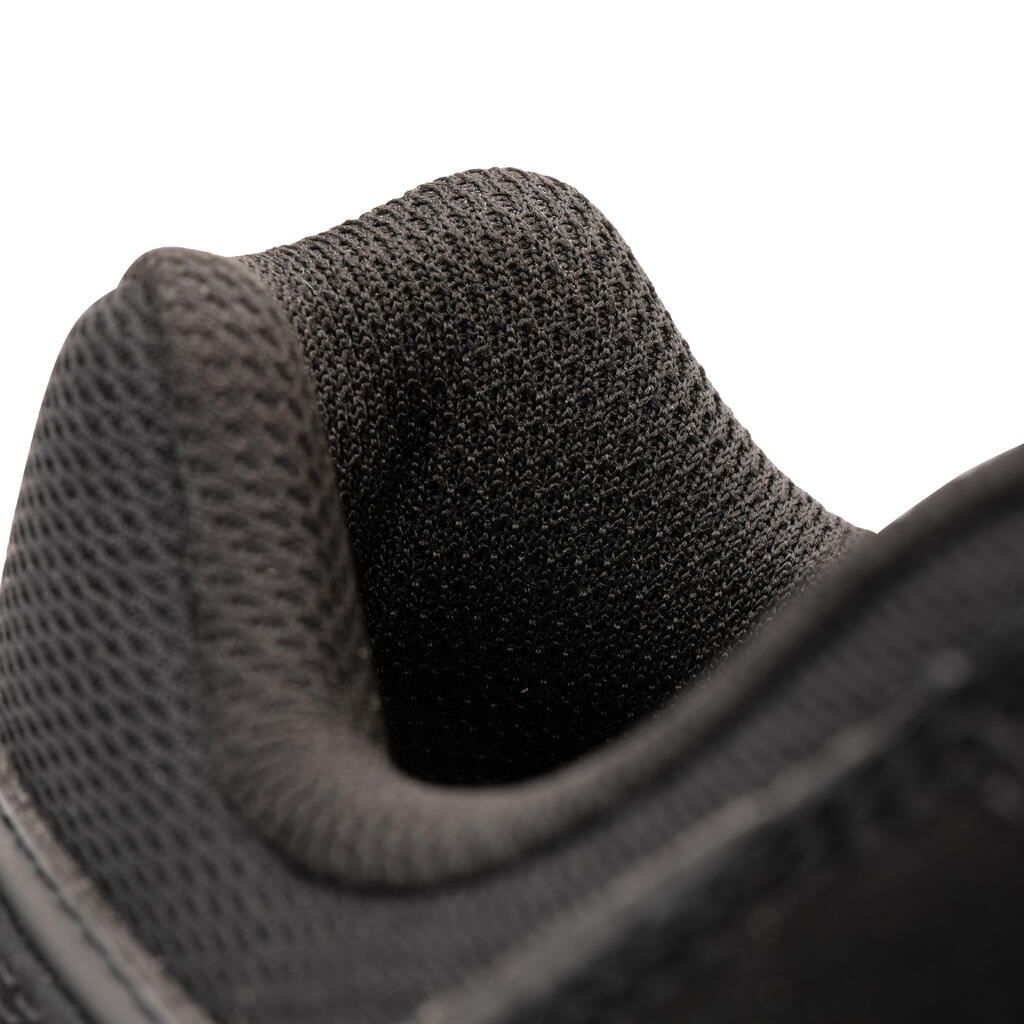 Suaugusiųjų riedlentininkų batai „Cure“, juodi/balti