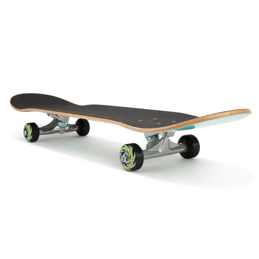 PLANCHE DE SKATE ENFANT  8 - 12 ANS CP100 MID COSMIC TAILLE 7.6