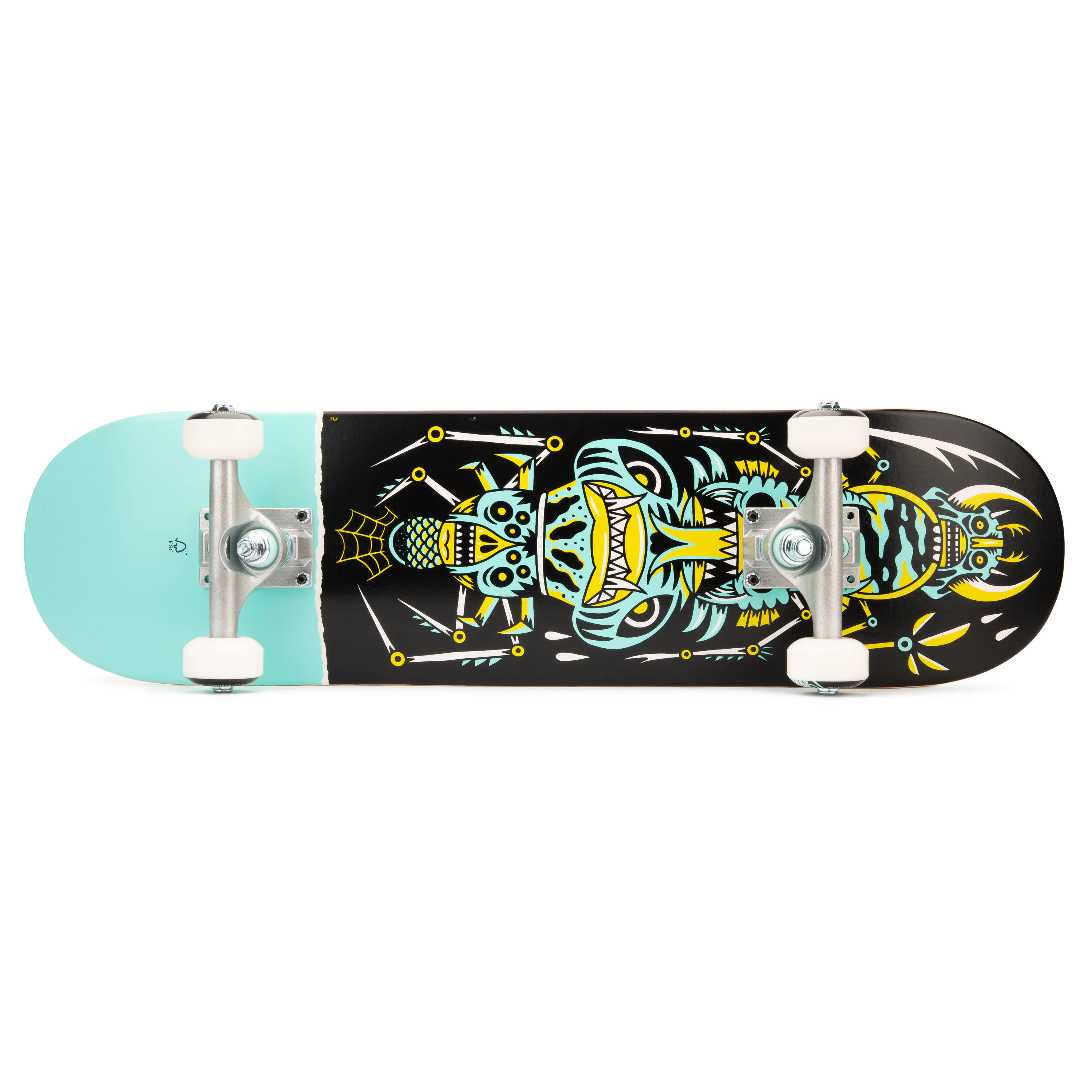 Kids' Skateboard 3-7 Years CP100 Mini Size 7.25" - Insects 4/11