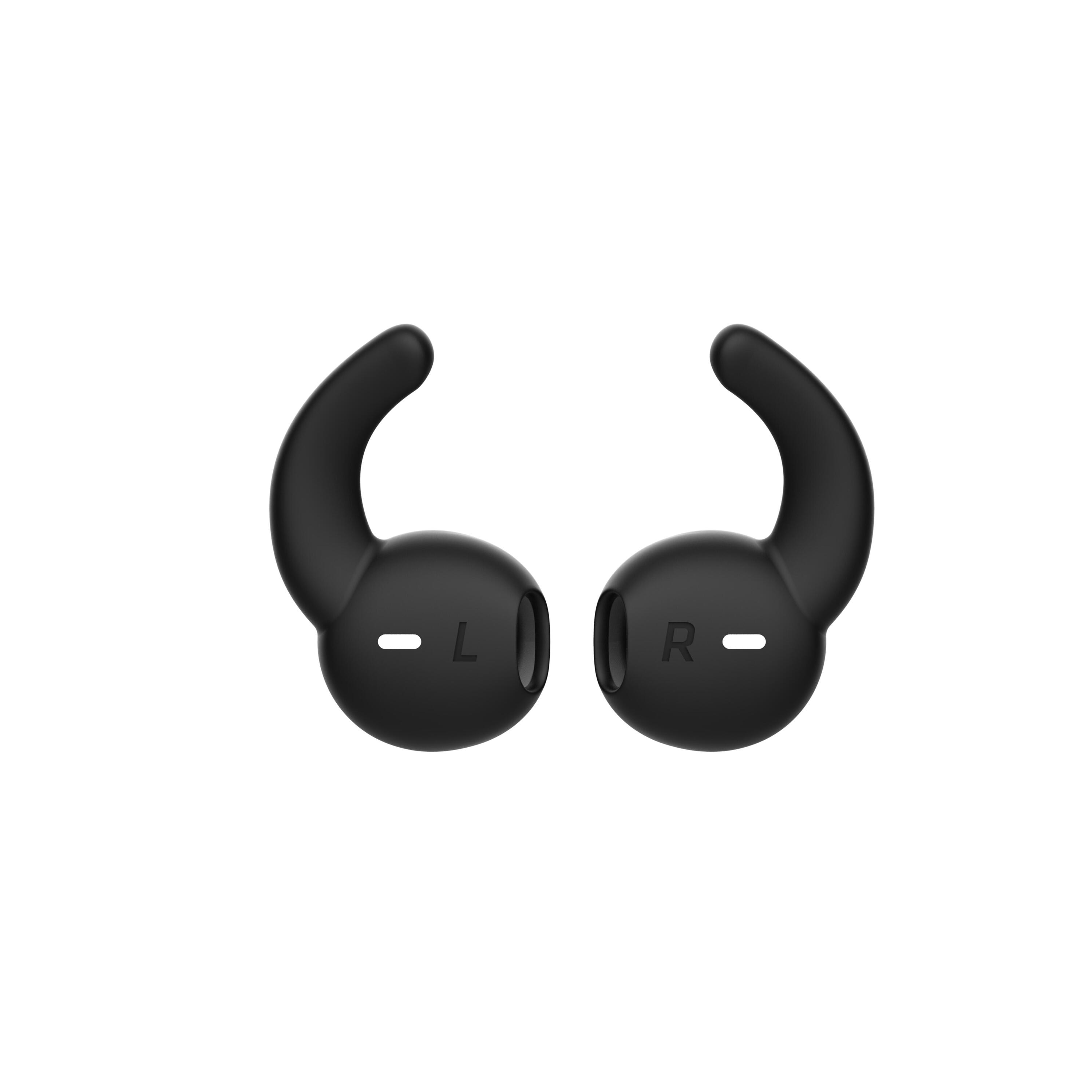 KALENJI ONEAR 100 EARBUD TIPS FOR RUNNING EARBUDS BLACK 1/1