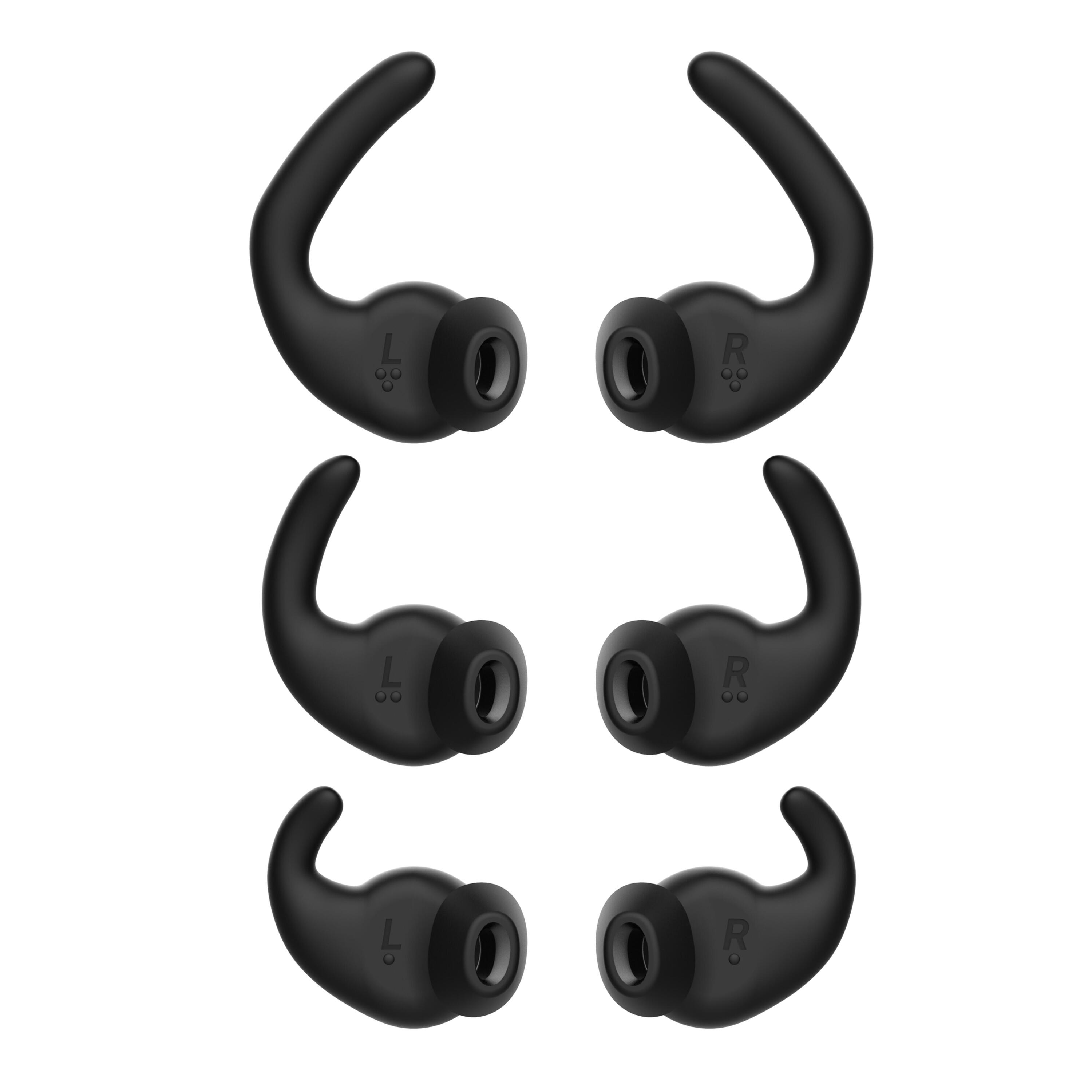 KALENJI KALENJI 500 RUNNING EARBUD TIPS BLACK