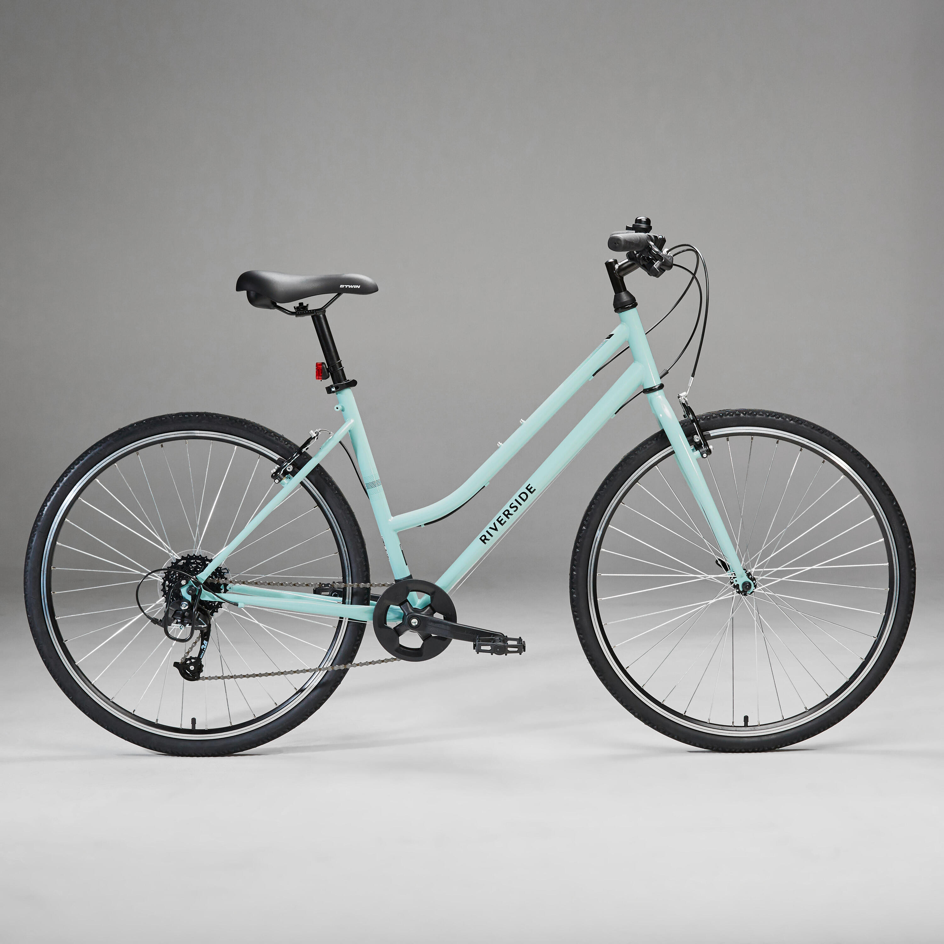 Cross Bike 28 Zoll Riverside 120 tiefer Einstieg pastellgrün 44/51