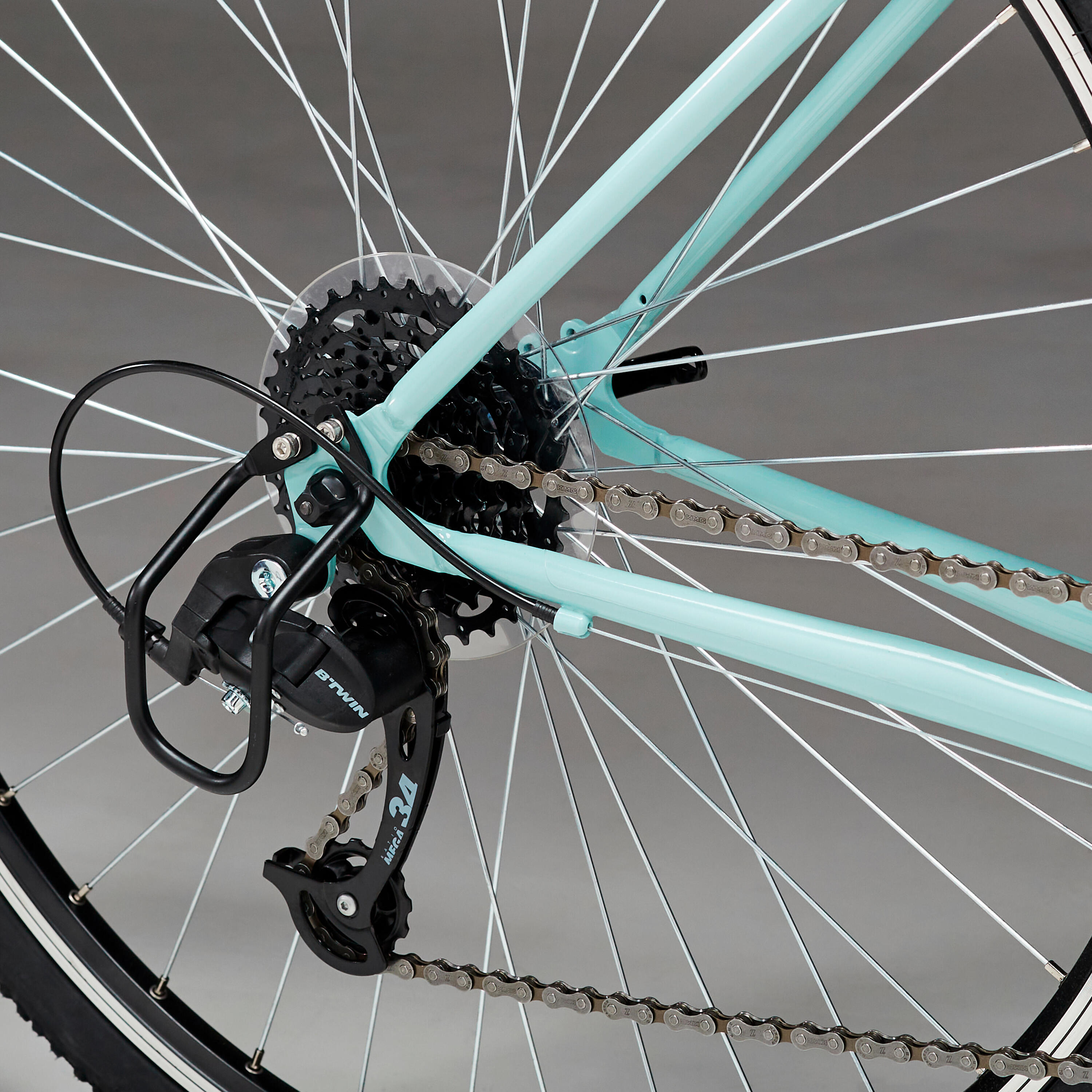 Cross Bike 28 Zoll Riverside 120 tiefer Einstieg pastellgrün 41/56