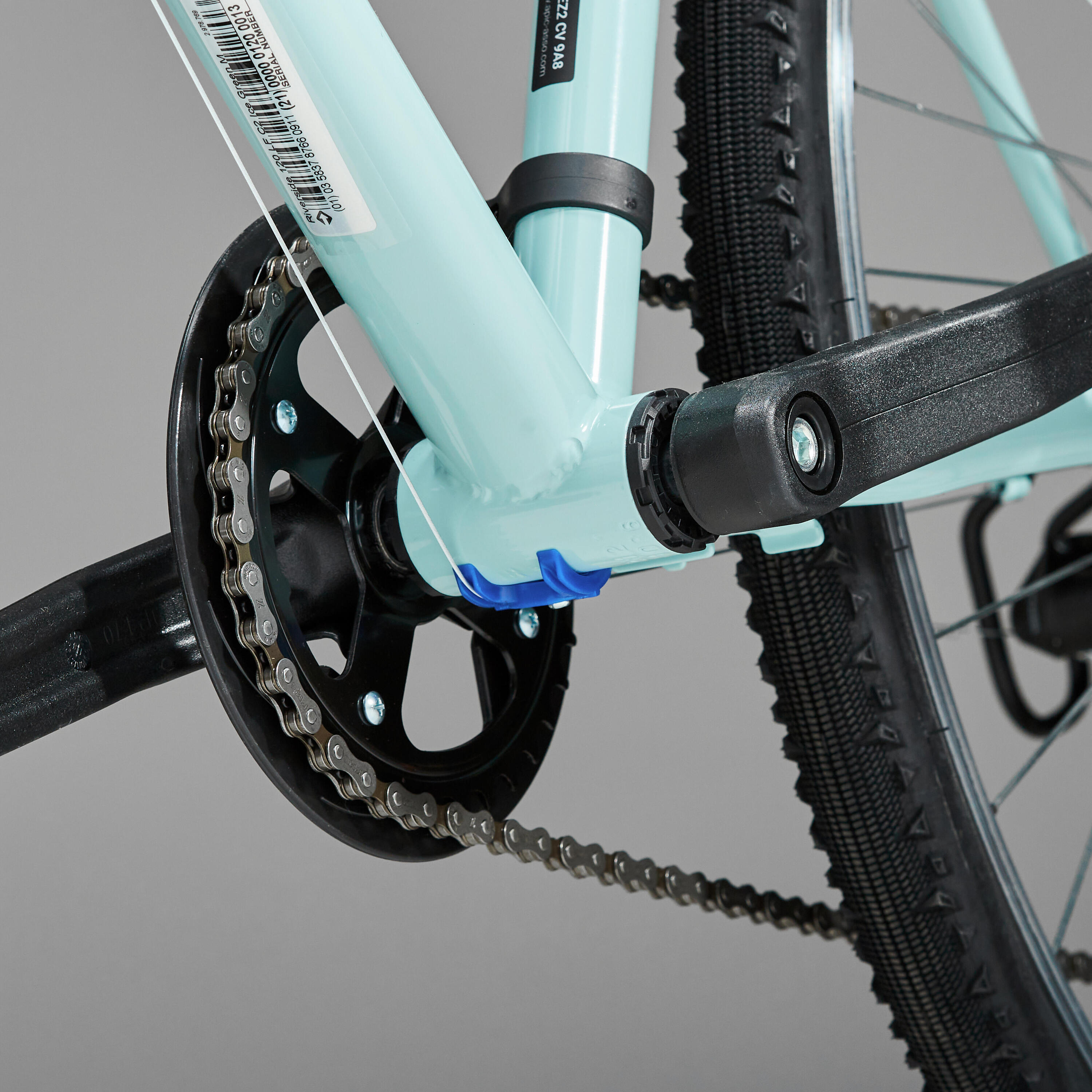 Cross Bike 28 Zoll Riverside 120 tiefer Einstieg pastellgrün 40/56
