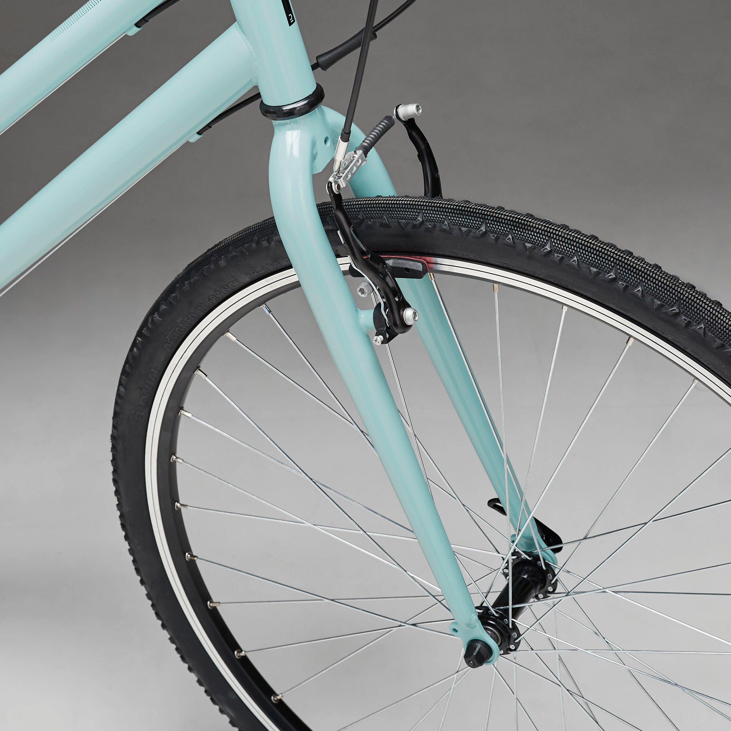 Cross Bike 28 Zoll Riverside 120 tiefer Einstieg pastellgrün 37/56