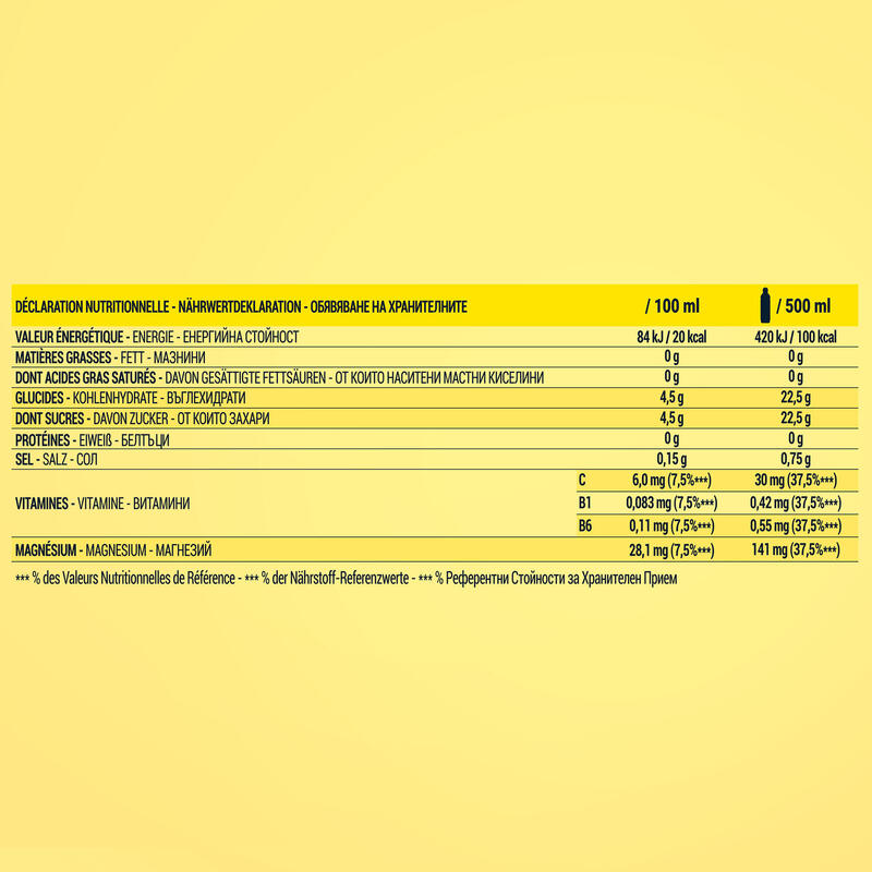 Kant-en-klare sportdrank ISO citroen 500 ml