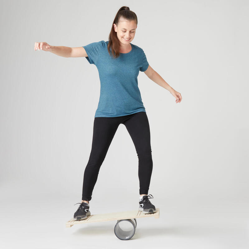 Rola bola: tabla y rodillo de equilibrio