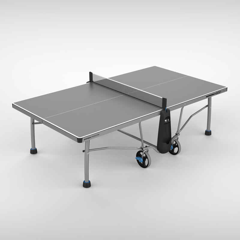 Mesa de ping pong plegable para exteriores - Pongori Ppt900.2 gris -  Decathlon