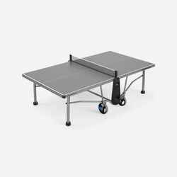 Mesa de ping pong plegable para exteriores - Pongori Ppt900.2 gris