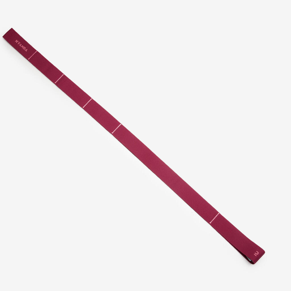 Fitness Resistance Textile Band 10 kg - Burgundy