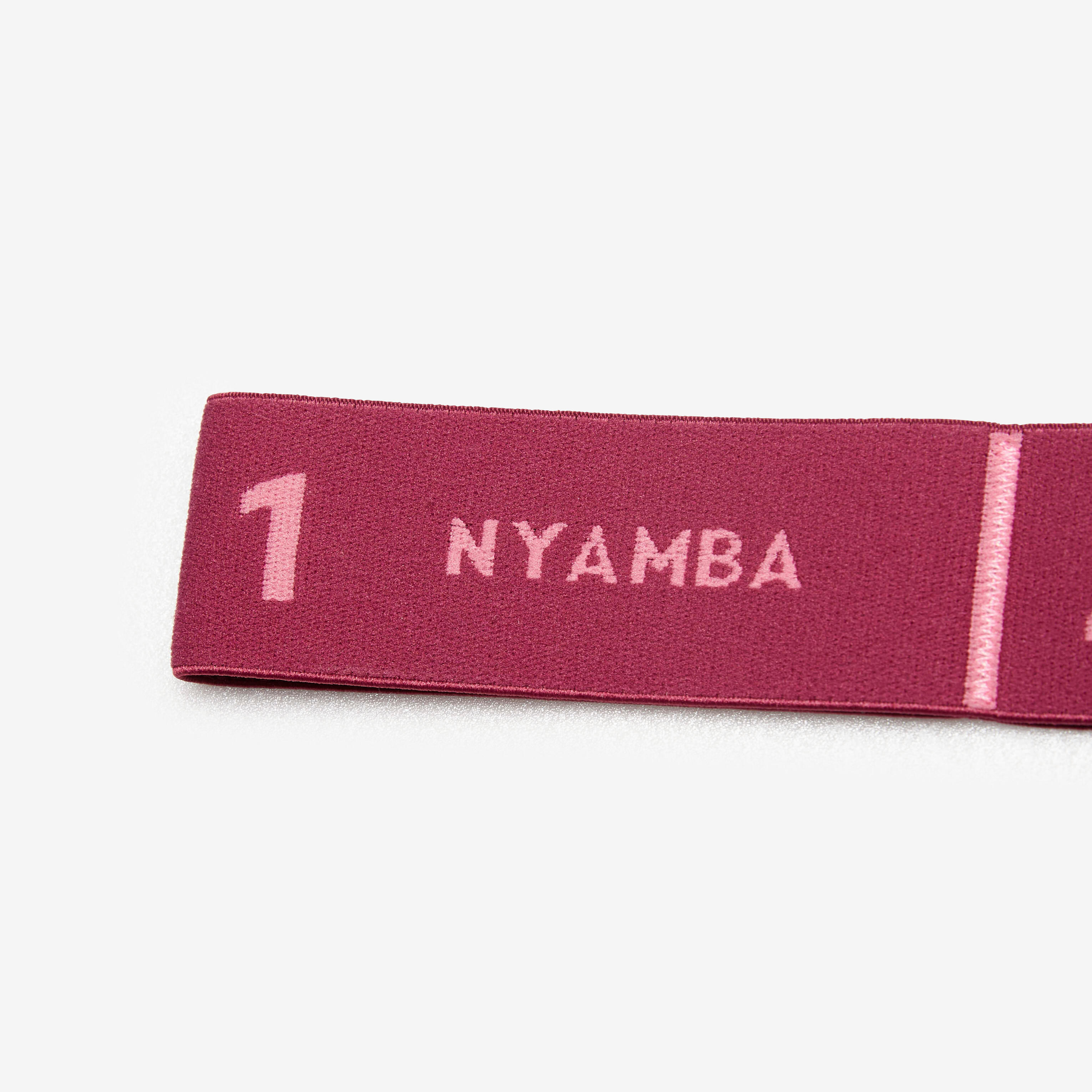 Fitness Resistance Textile Band 10 kg Burgundy