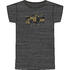 Boys' Basic Cotton T-Shirt- Dark Grey Print