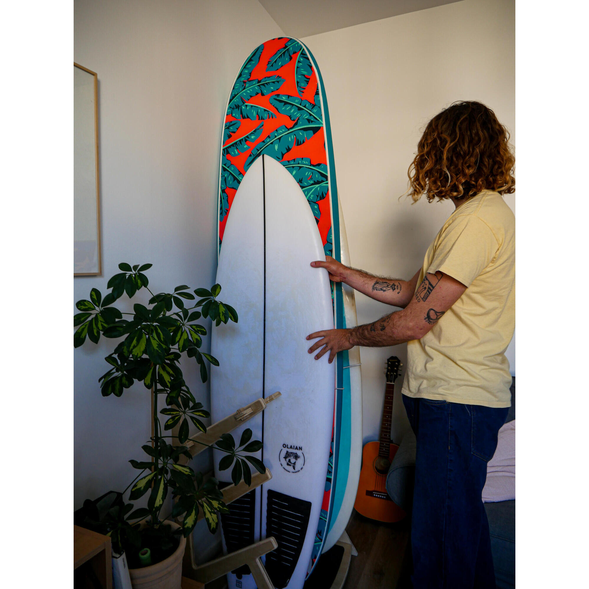 RACK SURF Autoporte pour 3 planches stockage vertical ou horizontal OLAIAN Decathlon