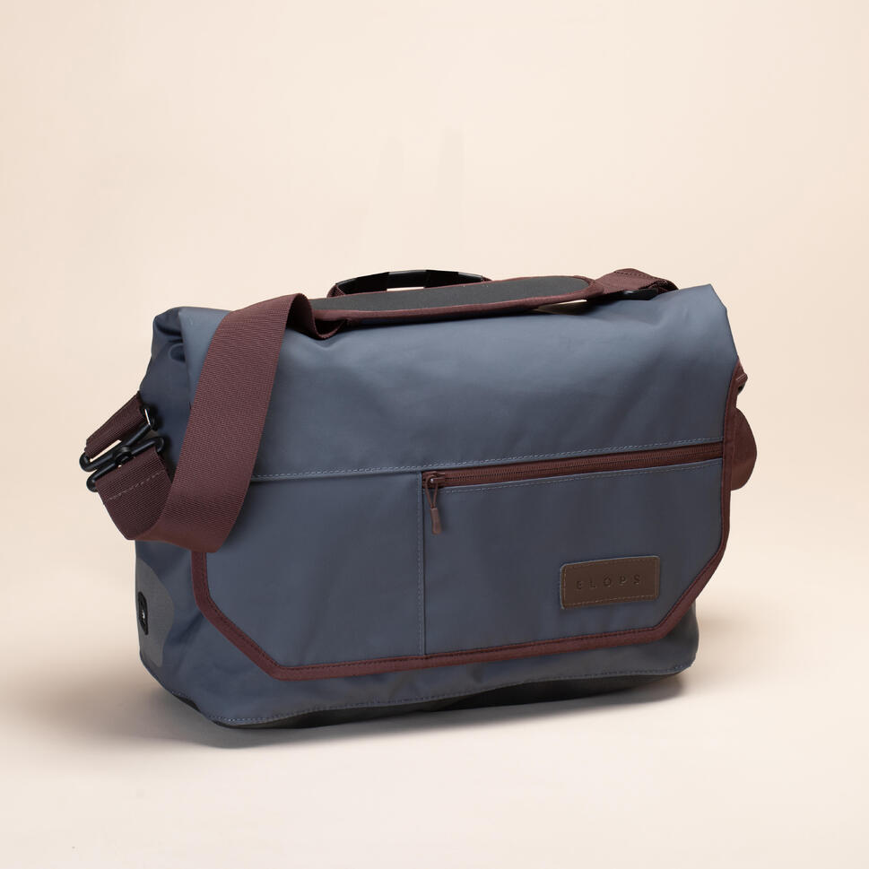 500 Bike Messenger Bag 1X15L ELOPS Decathlon