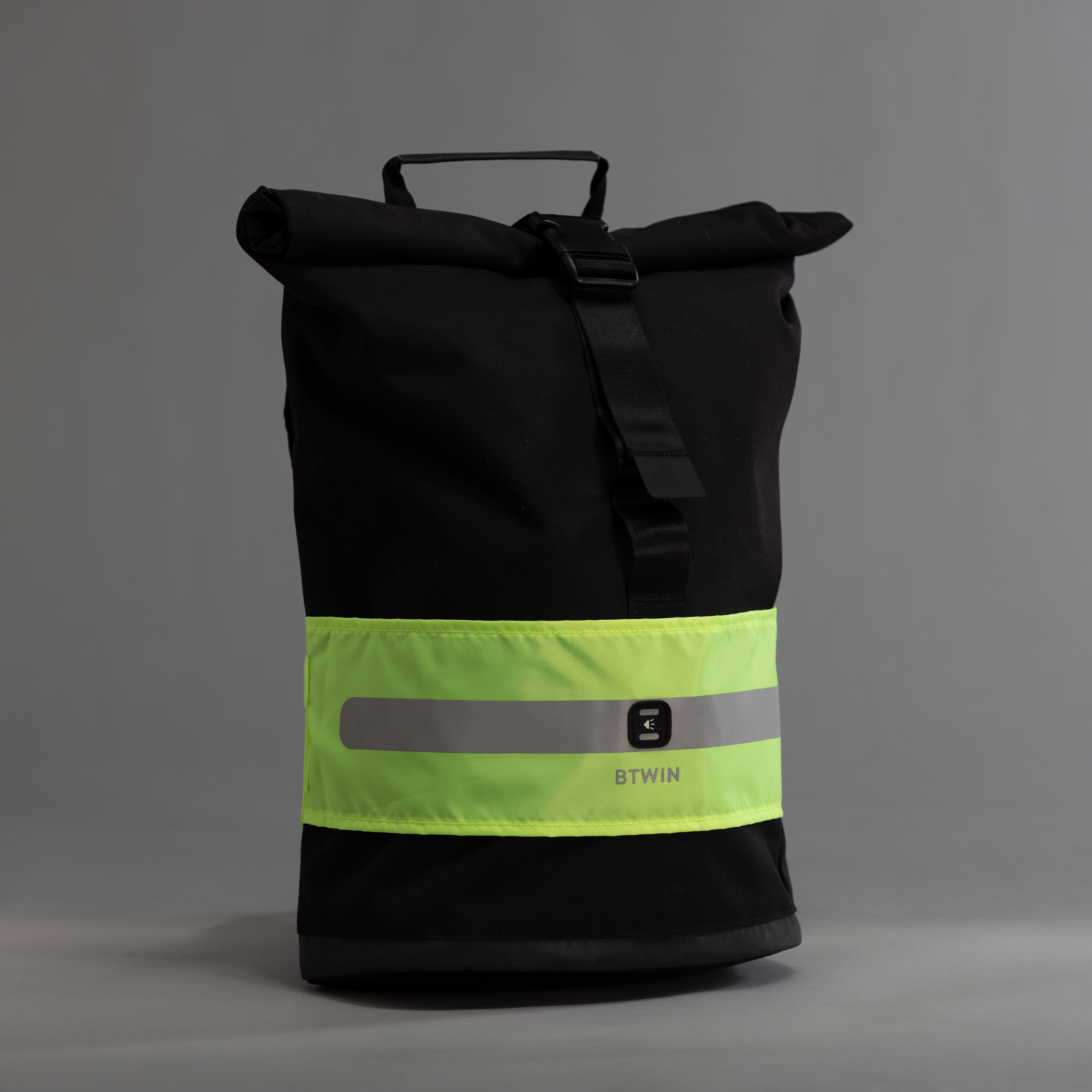 BANDEAU DE VISIBILITE DE SAC JOUR NUIT JAUNE FLUO