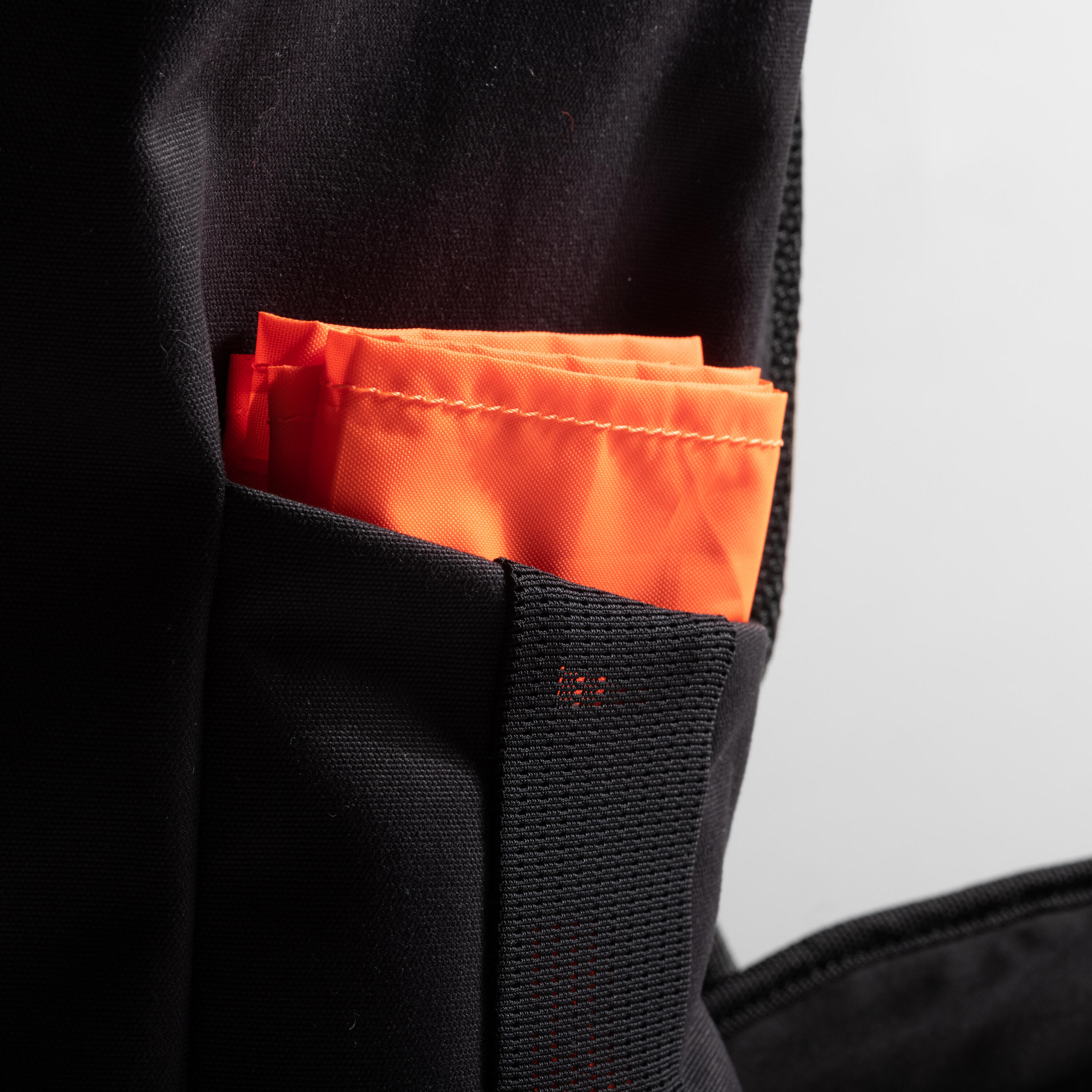 Day and Night Visibility Bag Band - Neon Orange 6/7