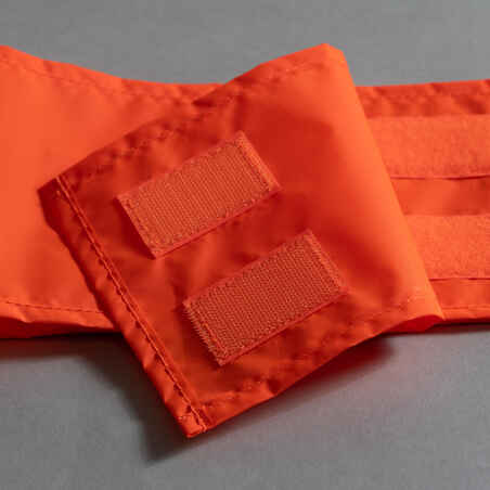 Day and Night Visibility Bag Band - Neon Orange