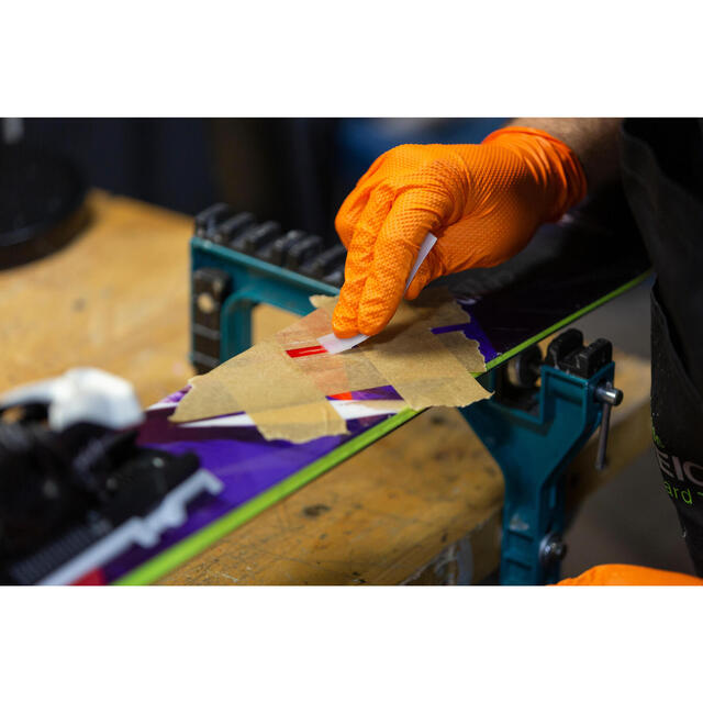 Reparation snowboard, pose insert, reparation fixation Decathlon