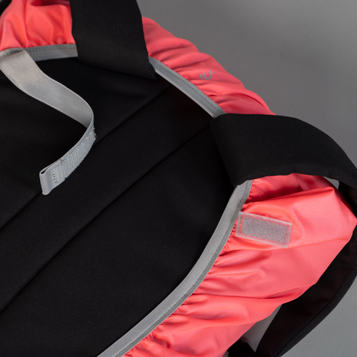 COUVRE SAC IMPERMEABLE VISIBILITE JOUR NUIT ROSE FLUO