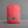 Plášť na batoh 560 nepremokavý reflexný ružový