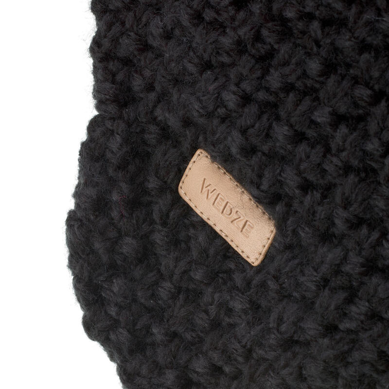 Gorro de Invierno Orejeras Adulto Wedze Timeless Negro