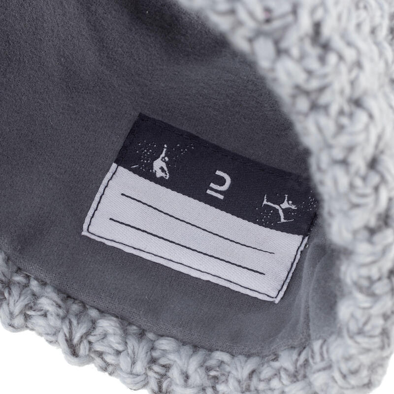 BANDEAU DE SKI ENFANT - TIMELESS - GRIS CLAIR