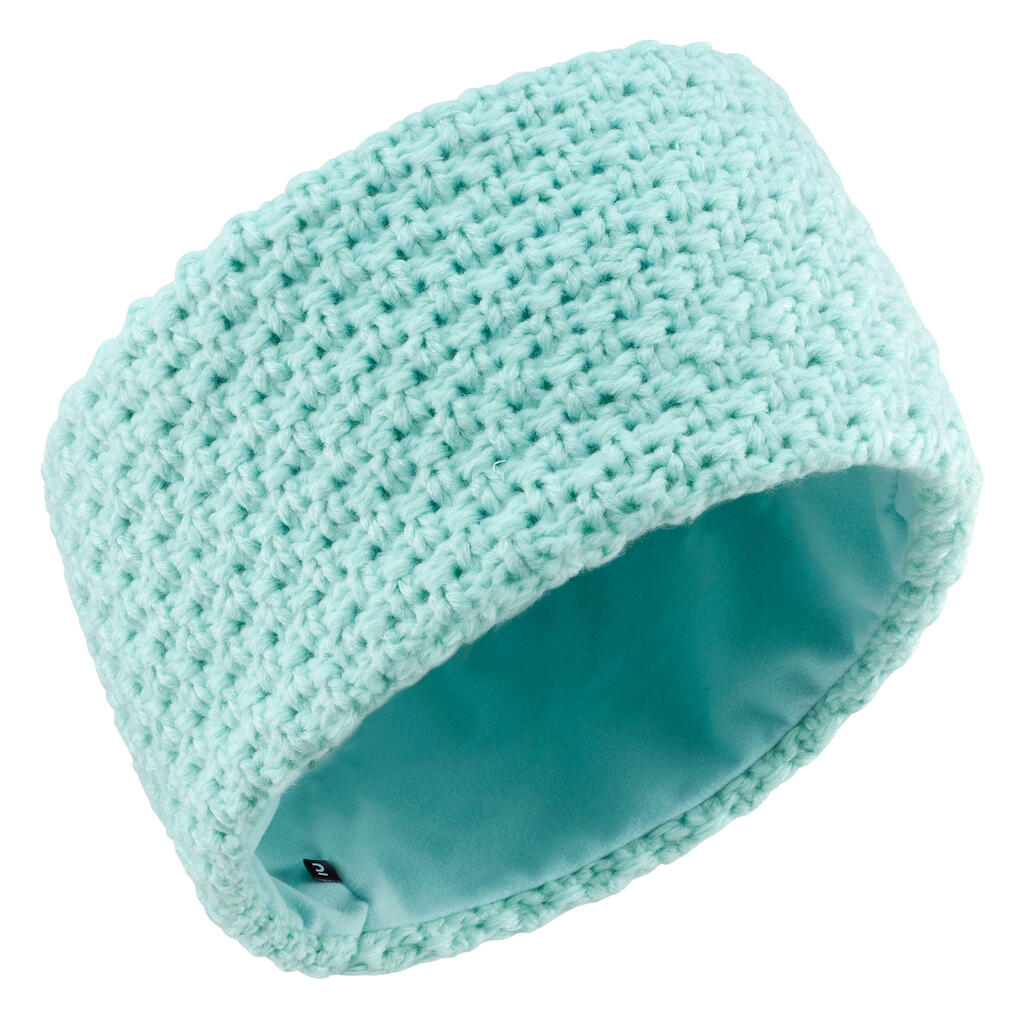 Adult ski headband - timeless - light green