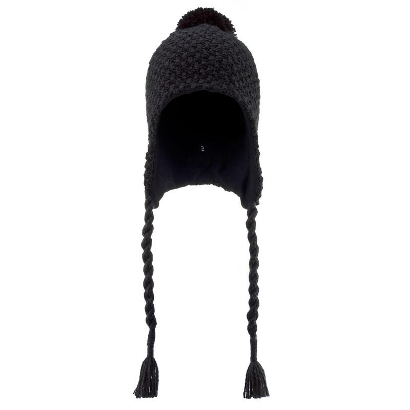 Gorro de Invierno Orejeras Adulto Wedze Timeless Negro