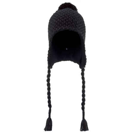 Adult Peruvian Ski Hat Timeless Black