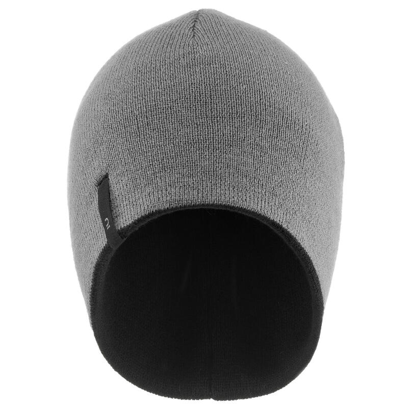 BONNET DE SKI ENFANT - REVERSE - NOIR GRIS