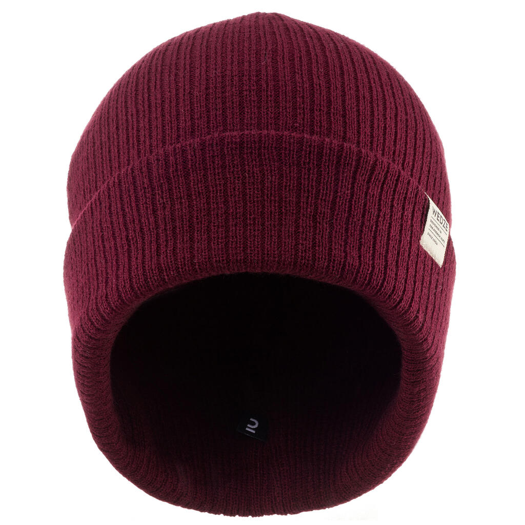 Pieaugušo slēpošanas cepure “Fisherman”, purpura
