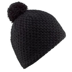 BONNET DE SKI ADULTE - TIMELESS - NOIR