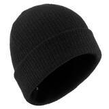 Adult Ski Hat Fisherman - Black