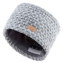 Kids’ Skiing Headband Timeless - Light Grey