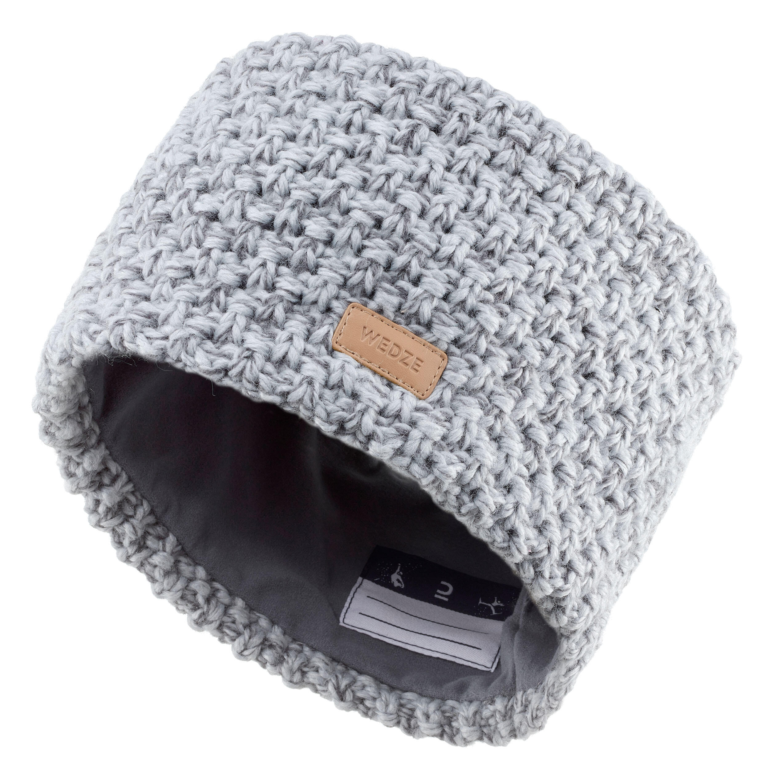 Kids’ Skiing Headband Timeless - Light Grey 6/9