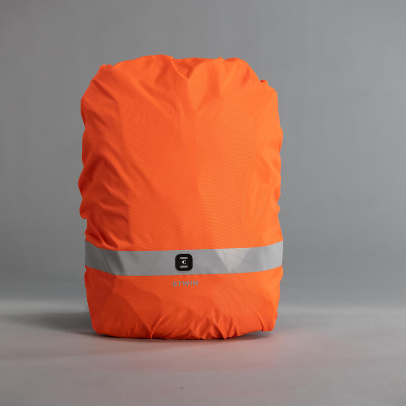 Pláštěnka na batoh 560 viditelnost ve dne v noci svítivě oranžová 