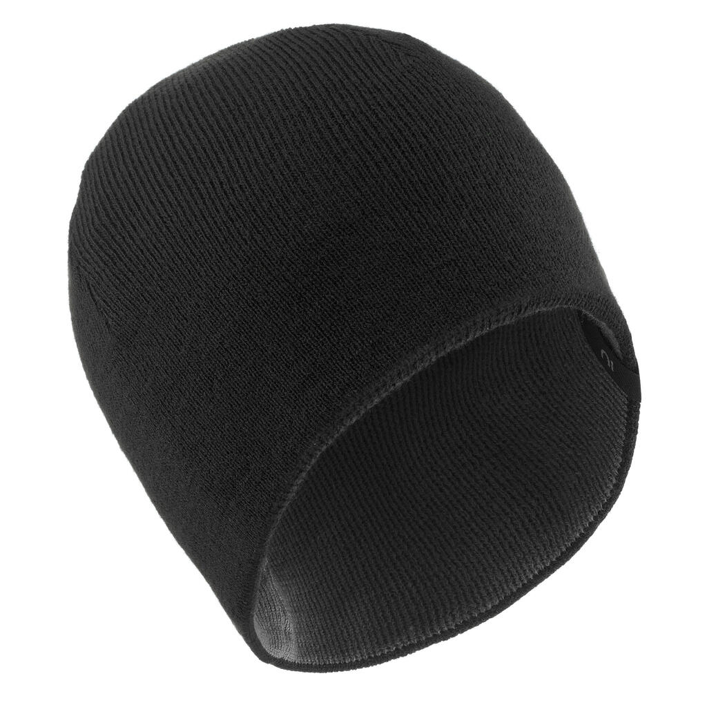 KIDS’ SKI HAT - REVERSE BLACK AND BLUE