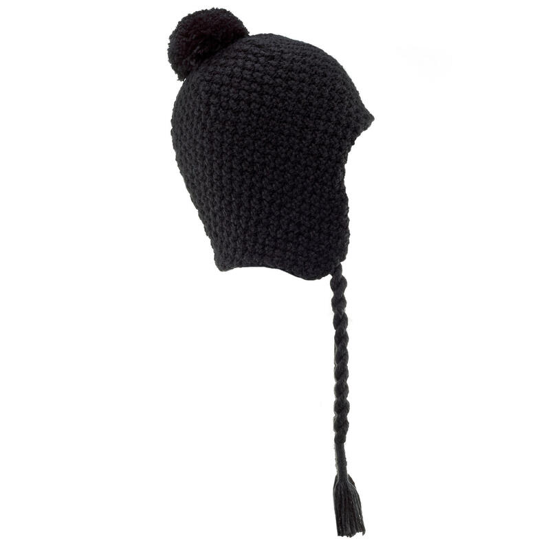 Gorro de Invierno Orejeras Adulto Wedze Timeless Negro