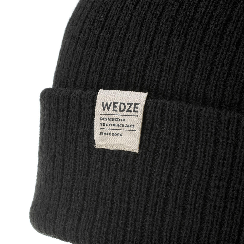 GORRO DE ESQUÍ ADULTO - FISHERMAN - GRIS CLARO
