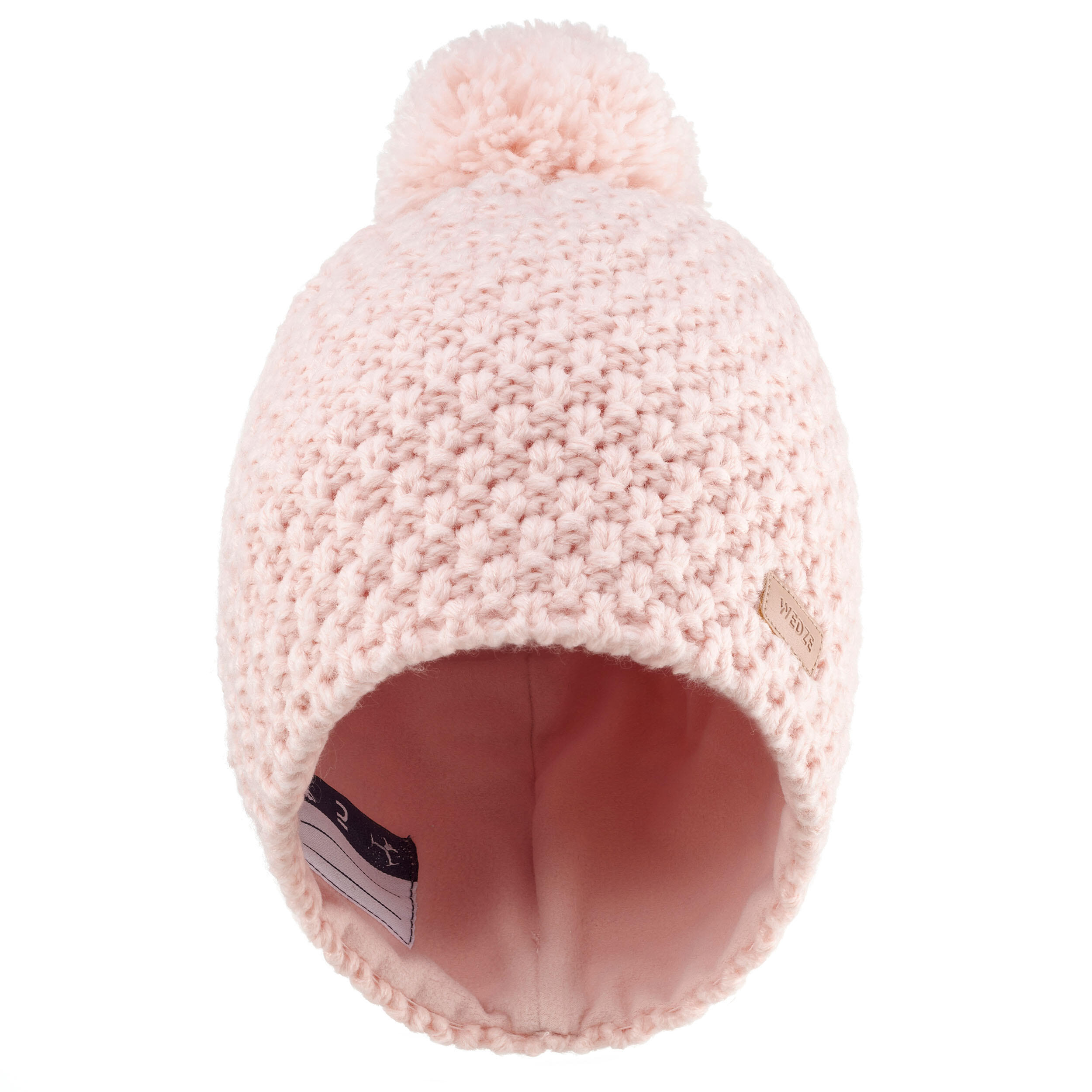 KIDS’ SKI HAT - TIMELESS - PALE PINK 2/7