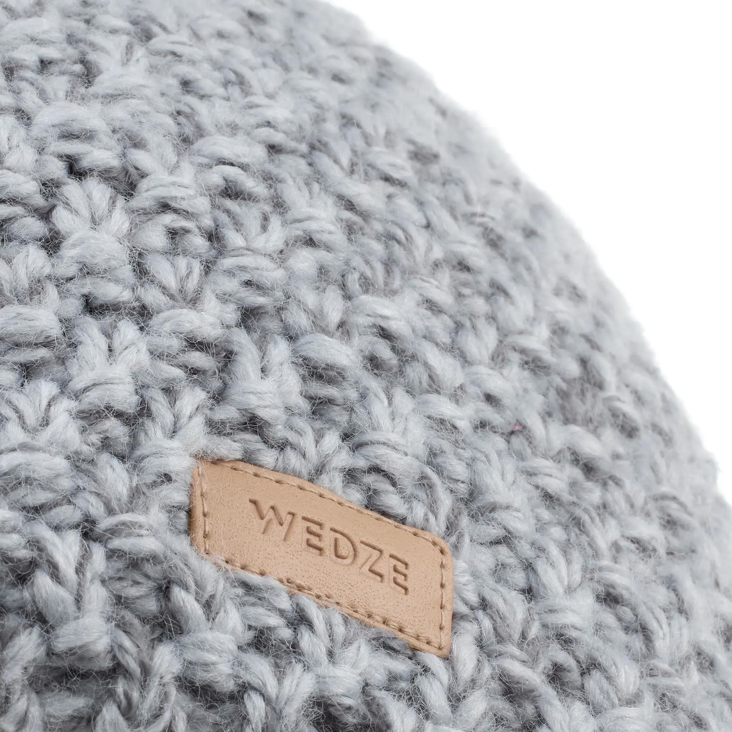KIDS’ SKI HAT - TIMELESS - LIGHT GREY -  4