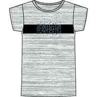 Kids' Basic Cotton T-Shirt - Mottled Grey Print