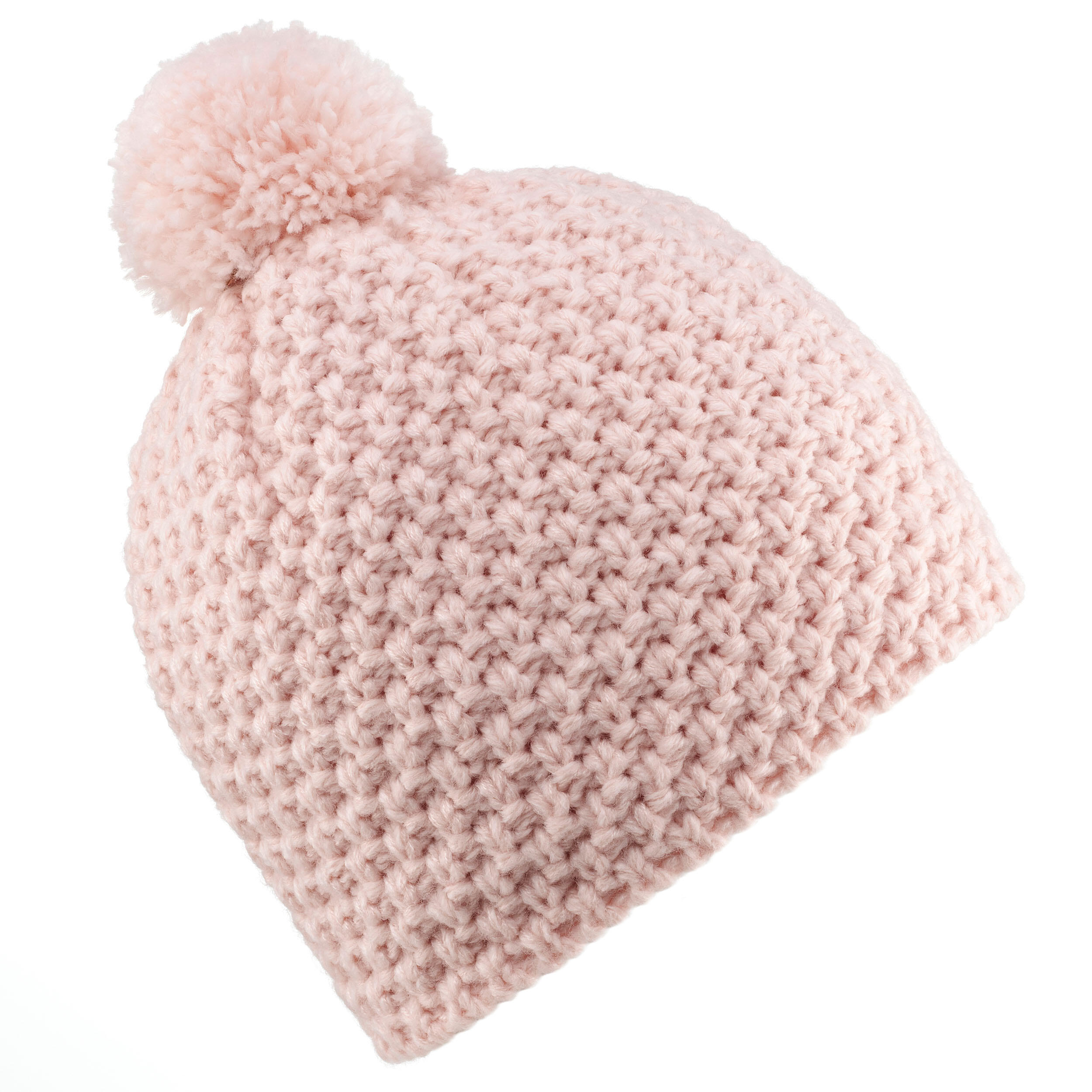 KIDS’ SKI HAT - TIMELESS - PALE PINK 3/7