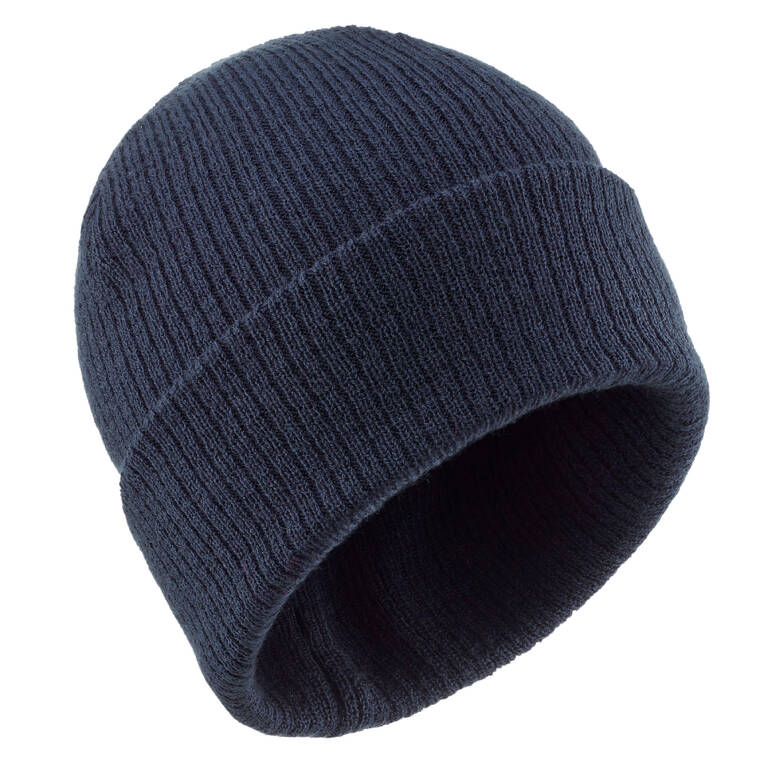 CHILDREN'S FISHERMAN SKI HAT - NAVY