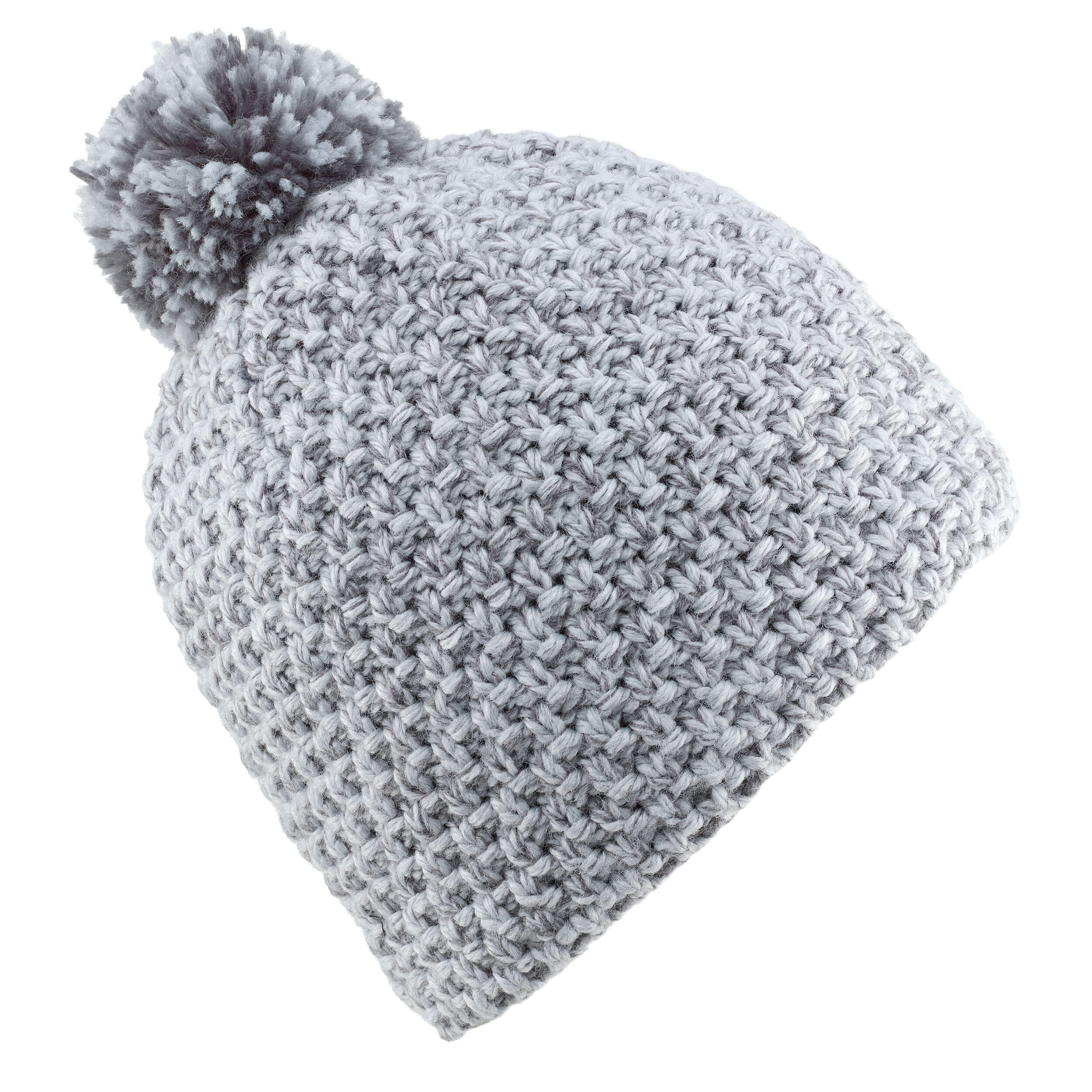 Kids' Timeless Ski Hat – Grey - WEDZE