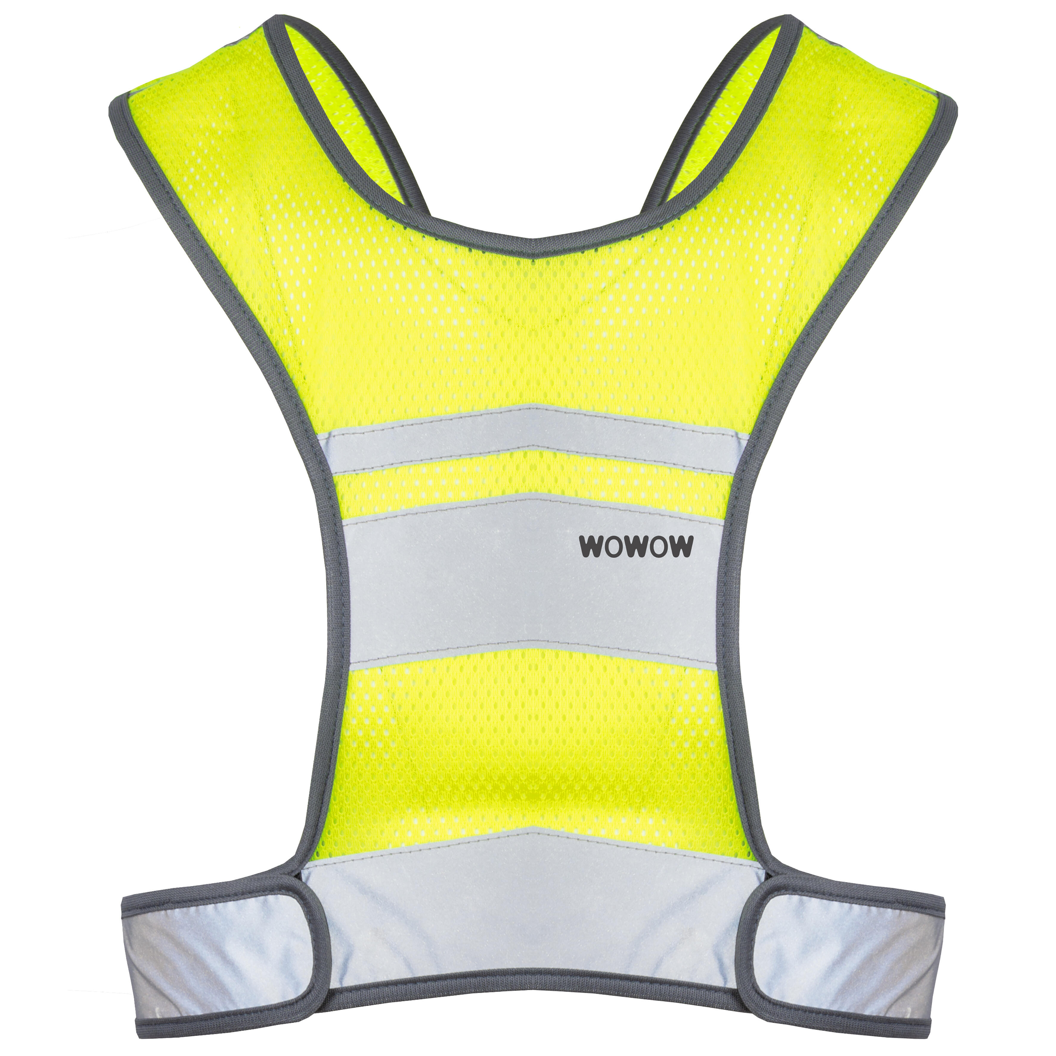 Gilet fluo course 2024 a pied decathlon