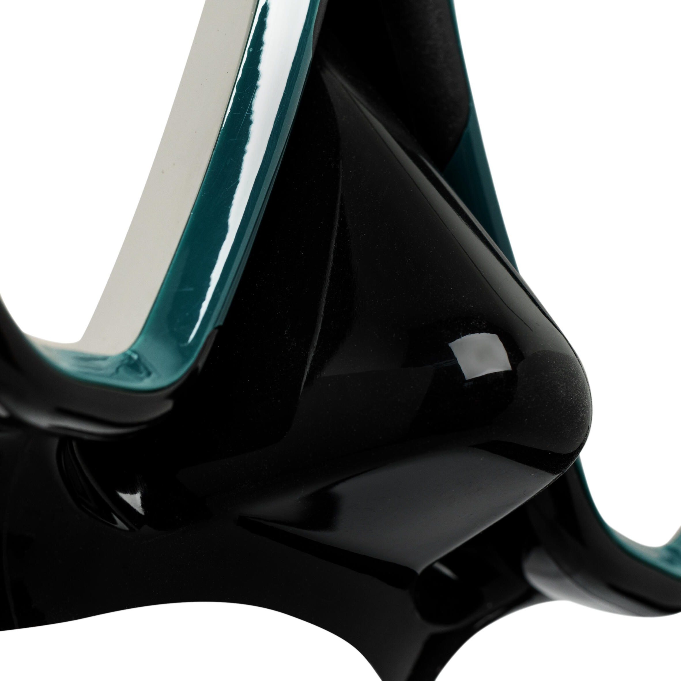 Adult Scuba Diving Mirror Lenses Mask 500 Black Grey